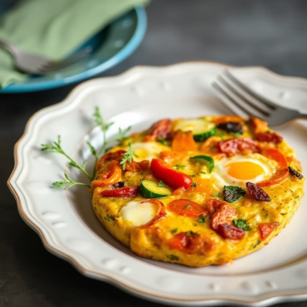Mediterranean Breakfast Frittata