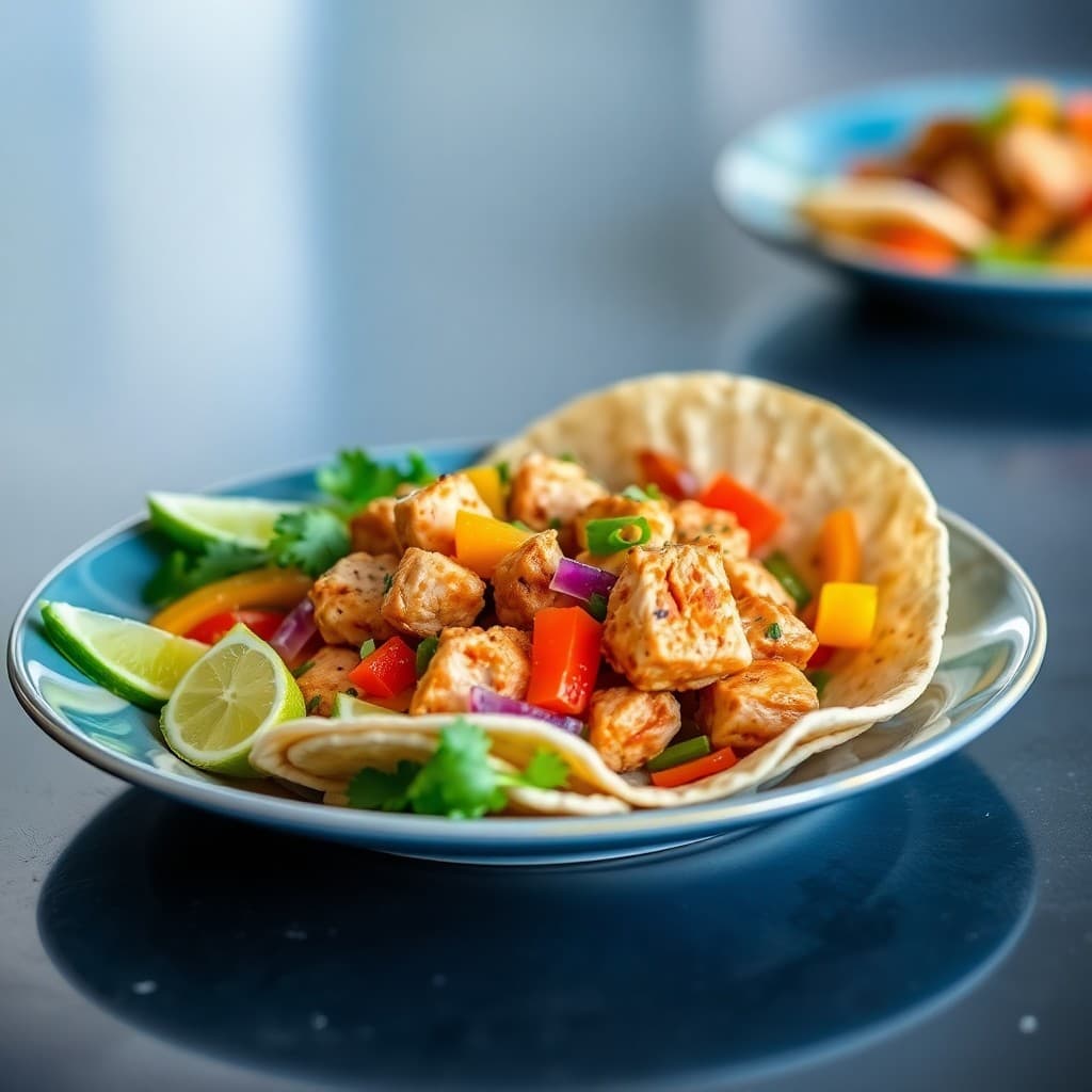 Zesty Citrus Chicken Fajita Bowls