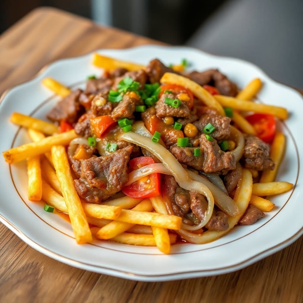 Peruvian Lomo Saltado