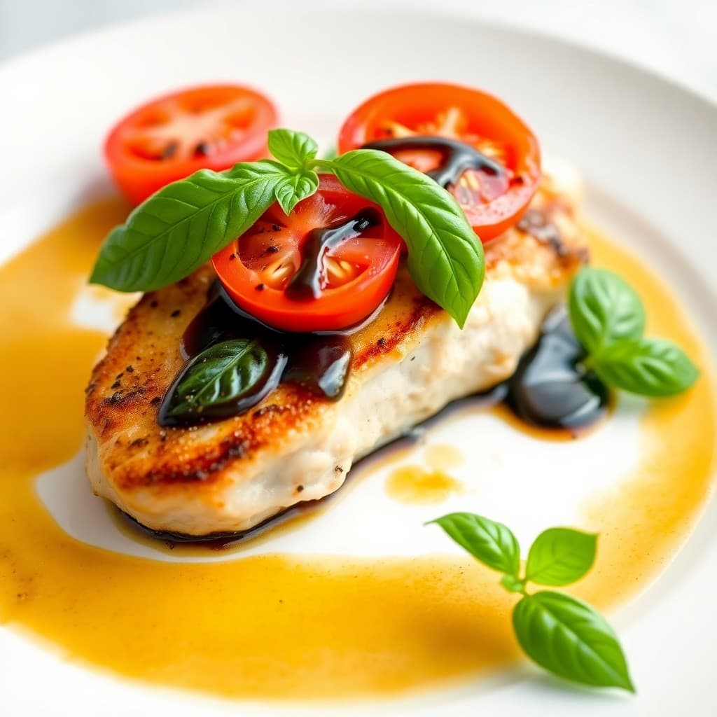 Italian Balsamic Chicken Caprese