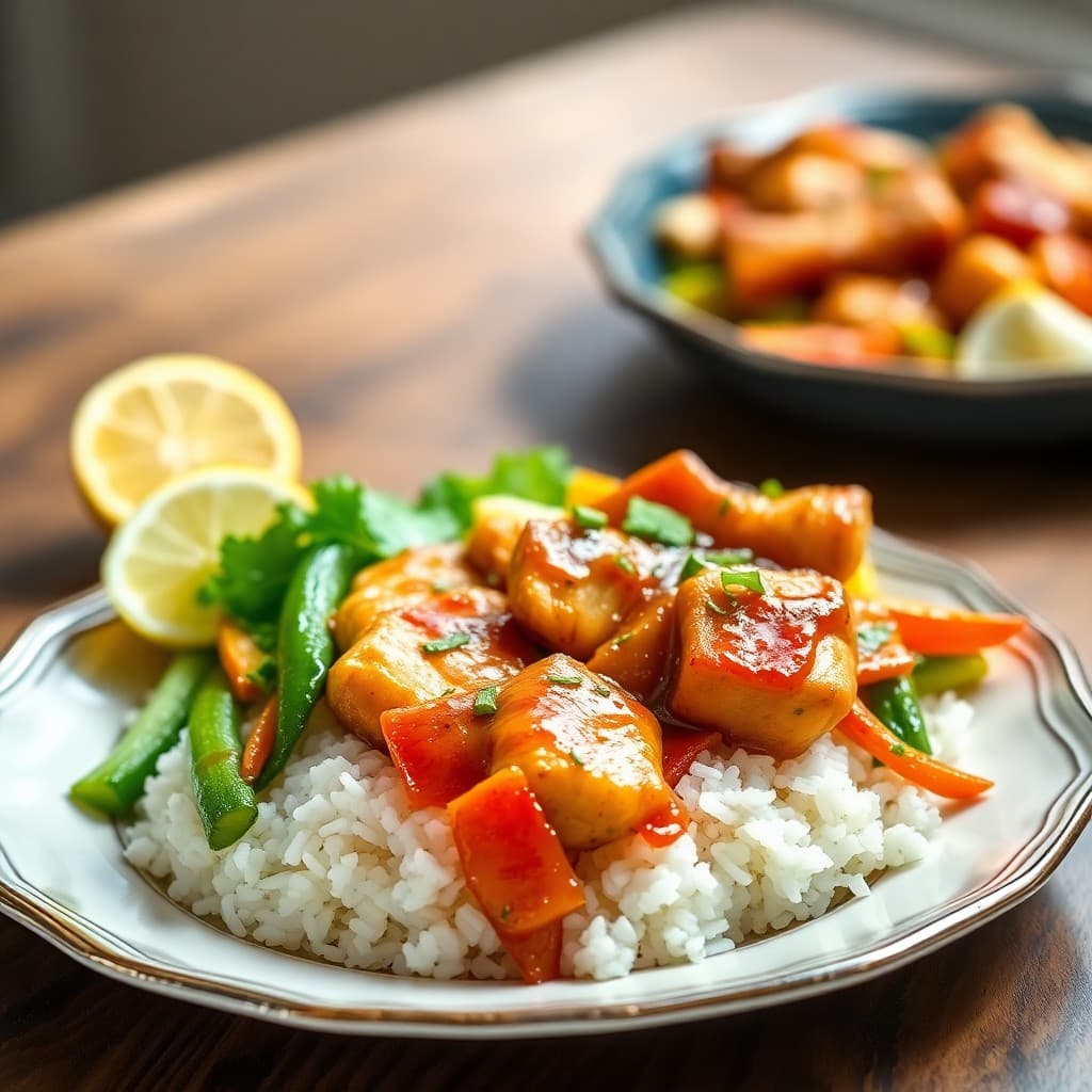 Zesty Citrus Chicken Teriyaki Bowls