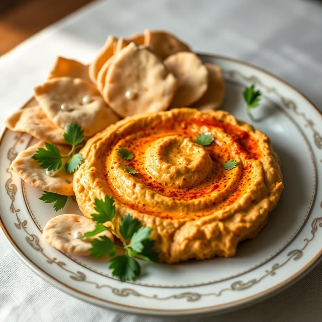 Moroccan Chickpea Hummus