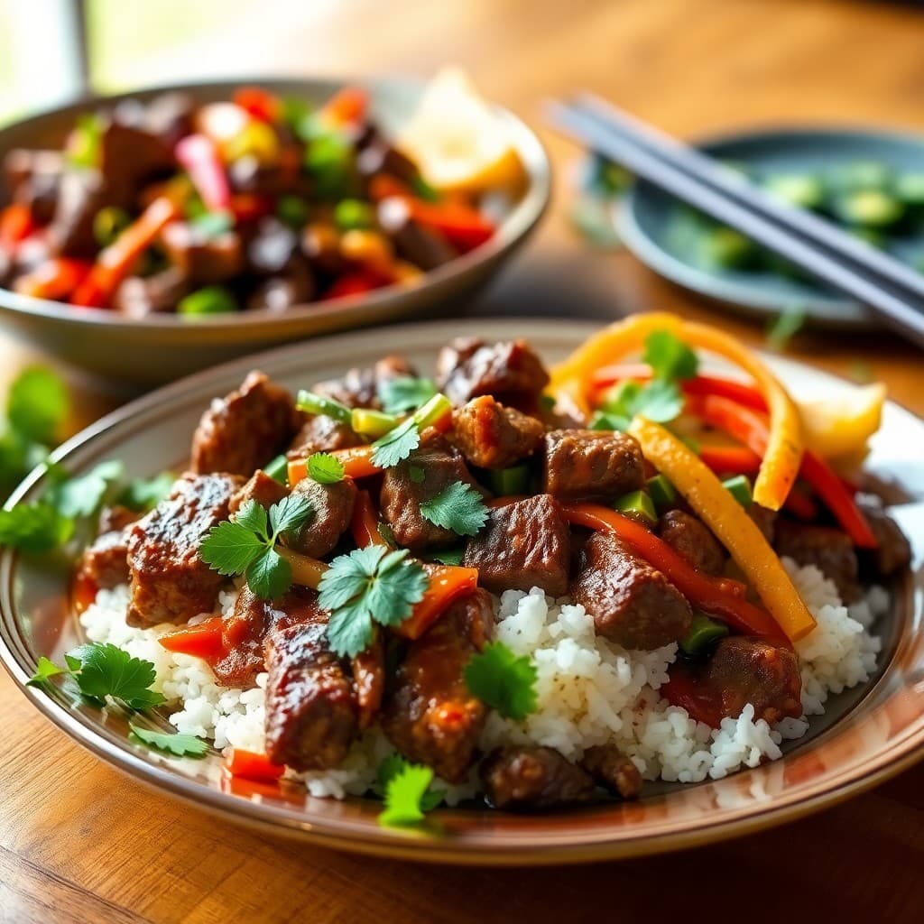 Vibrant Vietnamese Beef Bowls