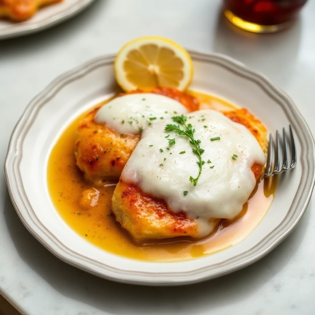 Zesty Lemon Chicken Parmigiana