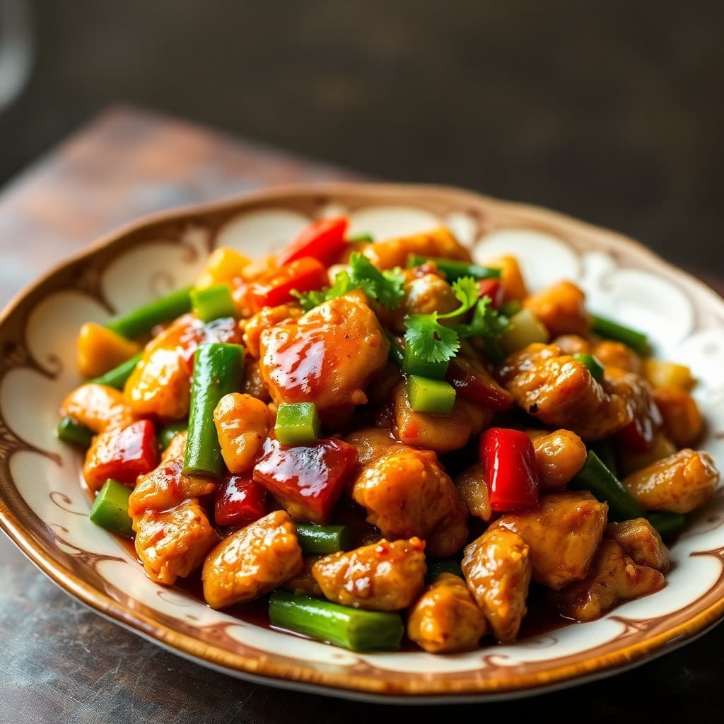 Teriyaki-Glazed Chicken and Vegetable Stir-Fry