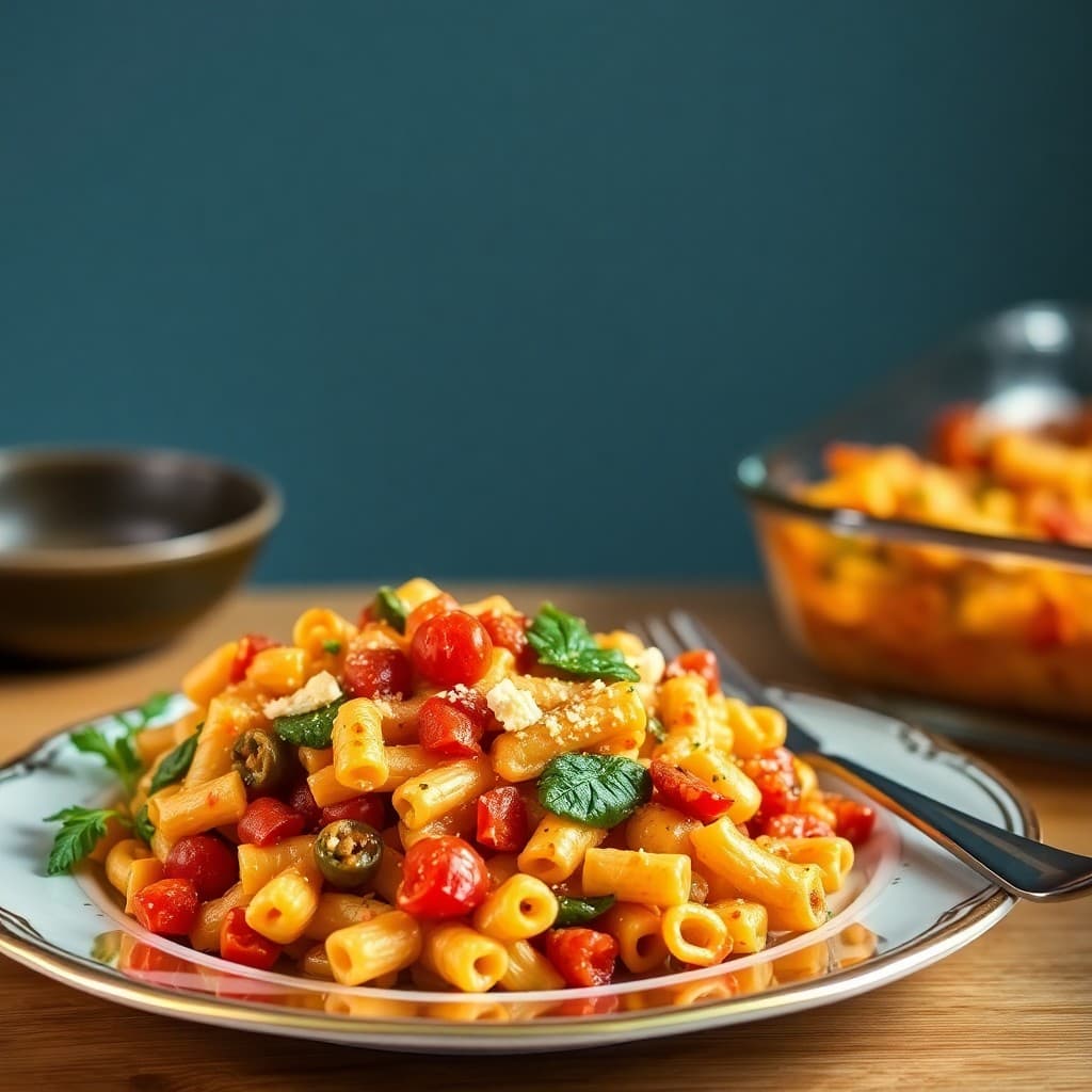 Harvest Vegetable Pasta Bake