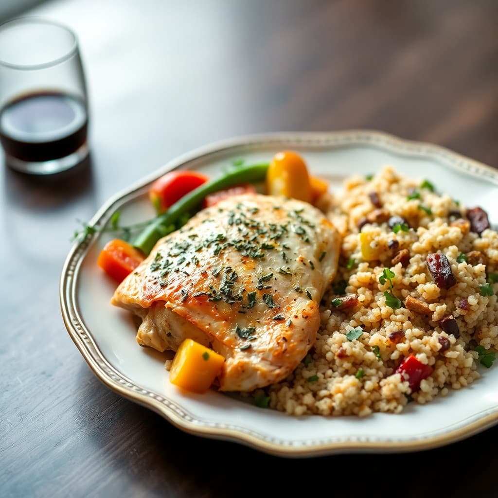 Herbed Chicken and Veggie Medley