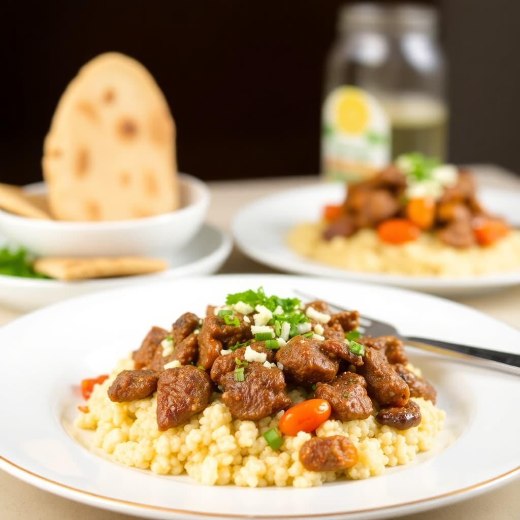 Moroccan-Style Beef & Couscous Bowls
