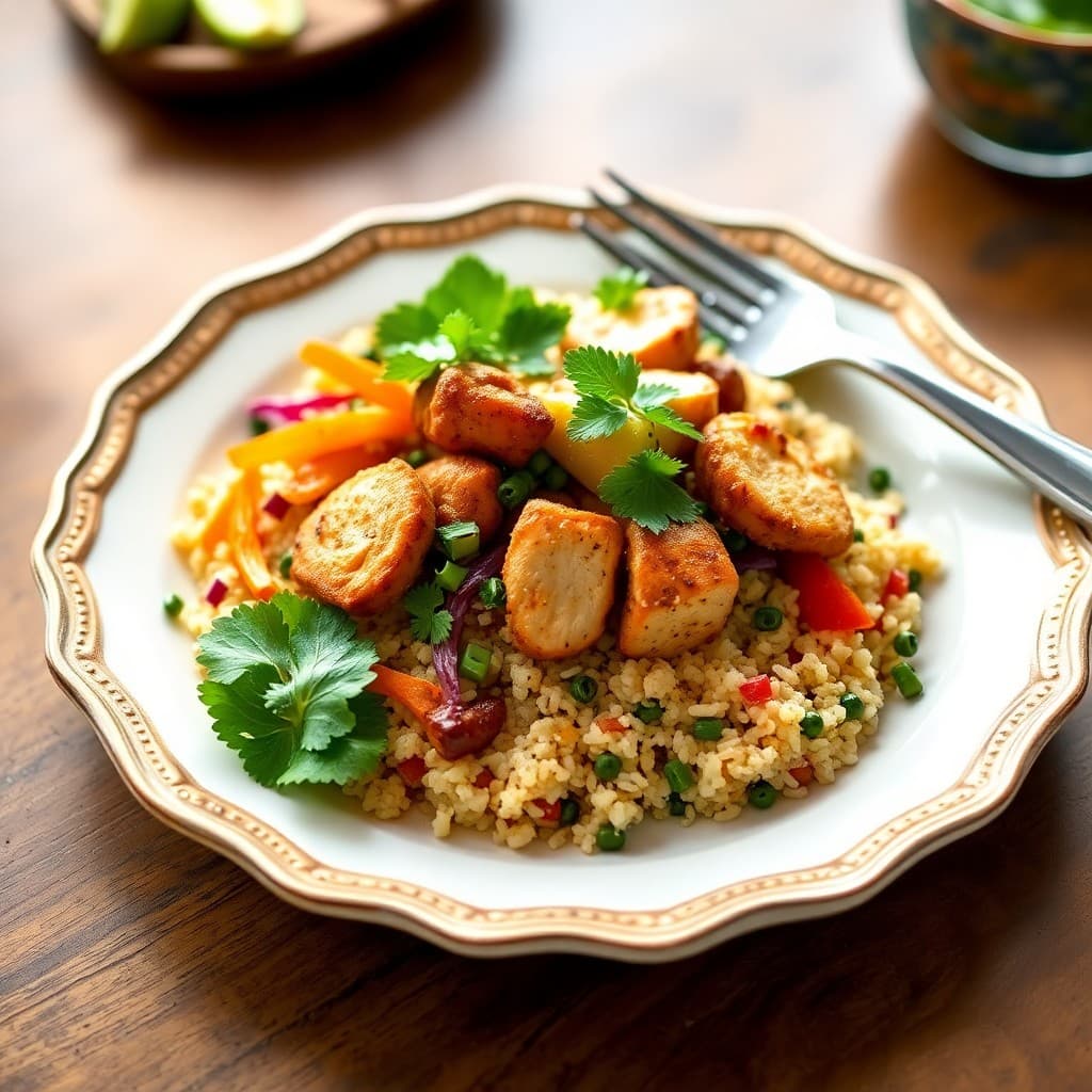 Zesty Peruvian Chicken and Quinoa Bowls