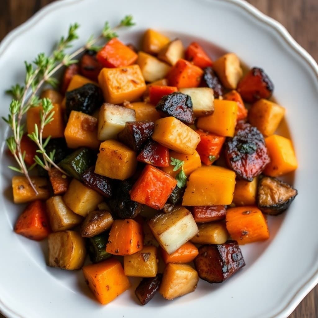 Roasted Autumn Vegetable Medley