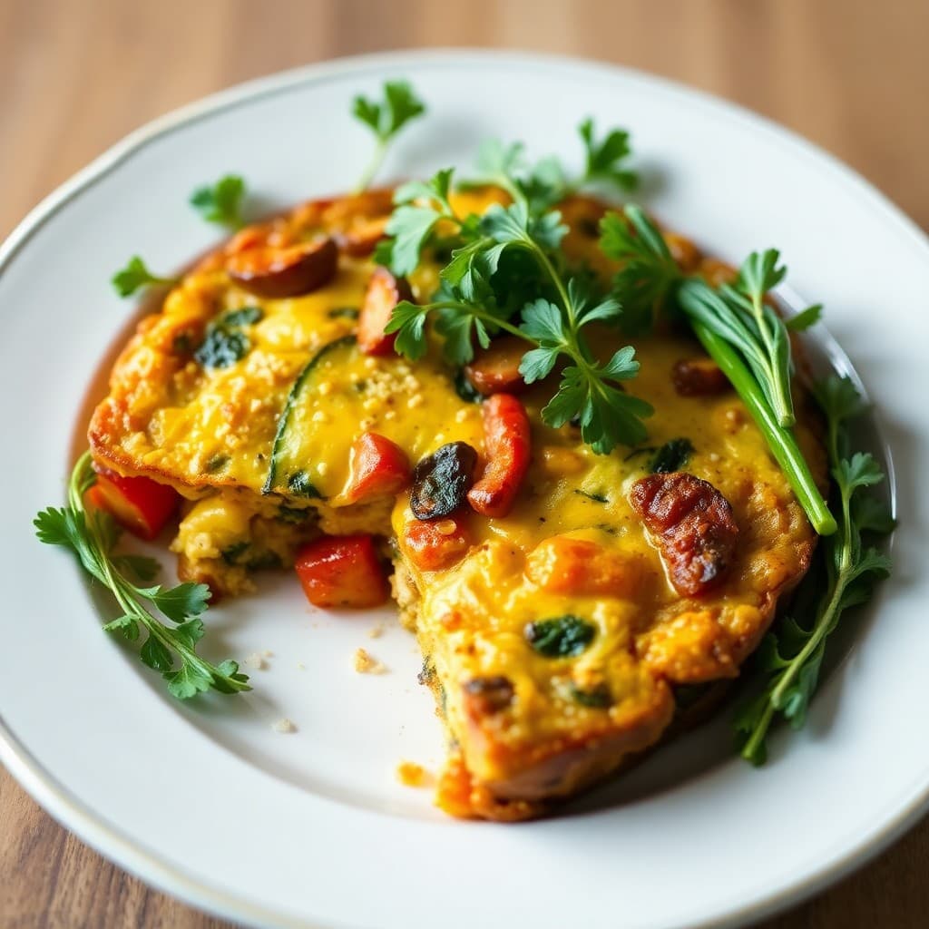 Roasted Winter Vegetable Frittata