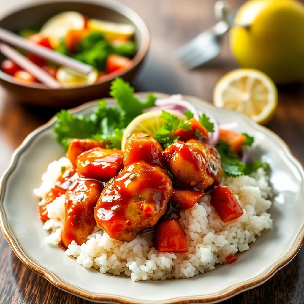Citrus-Glazed Chicken Teriyaki Bowls