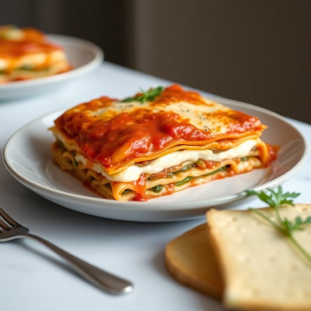 Autumn Vegetable Lasagna