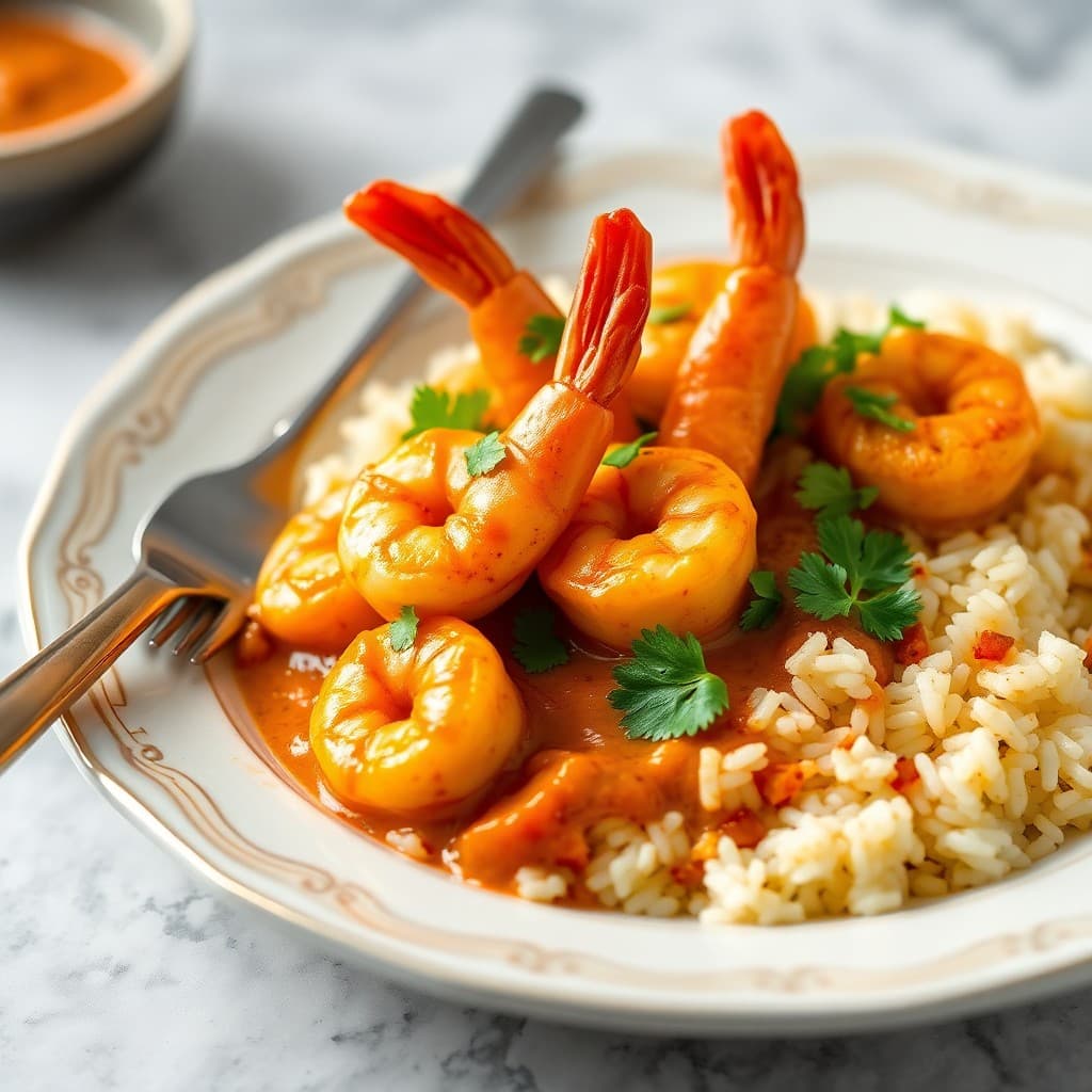 Spicy Thai Coconut Curry Shrimp