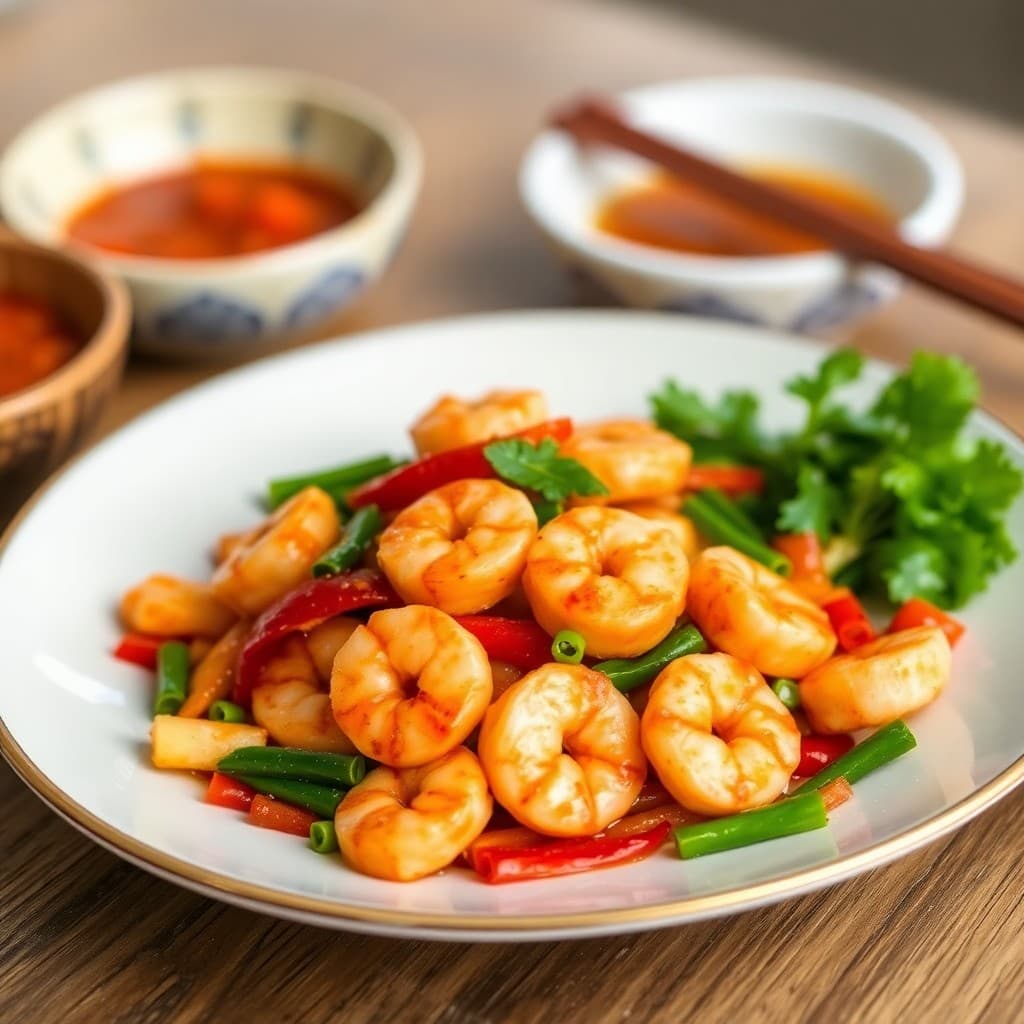 Sizzling Chili Lime Shrimp Stir-Fry