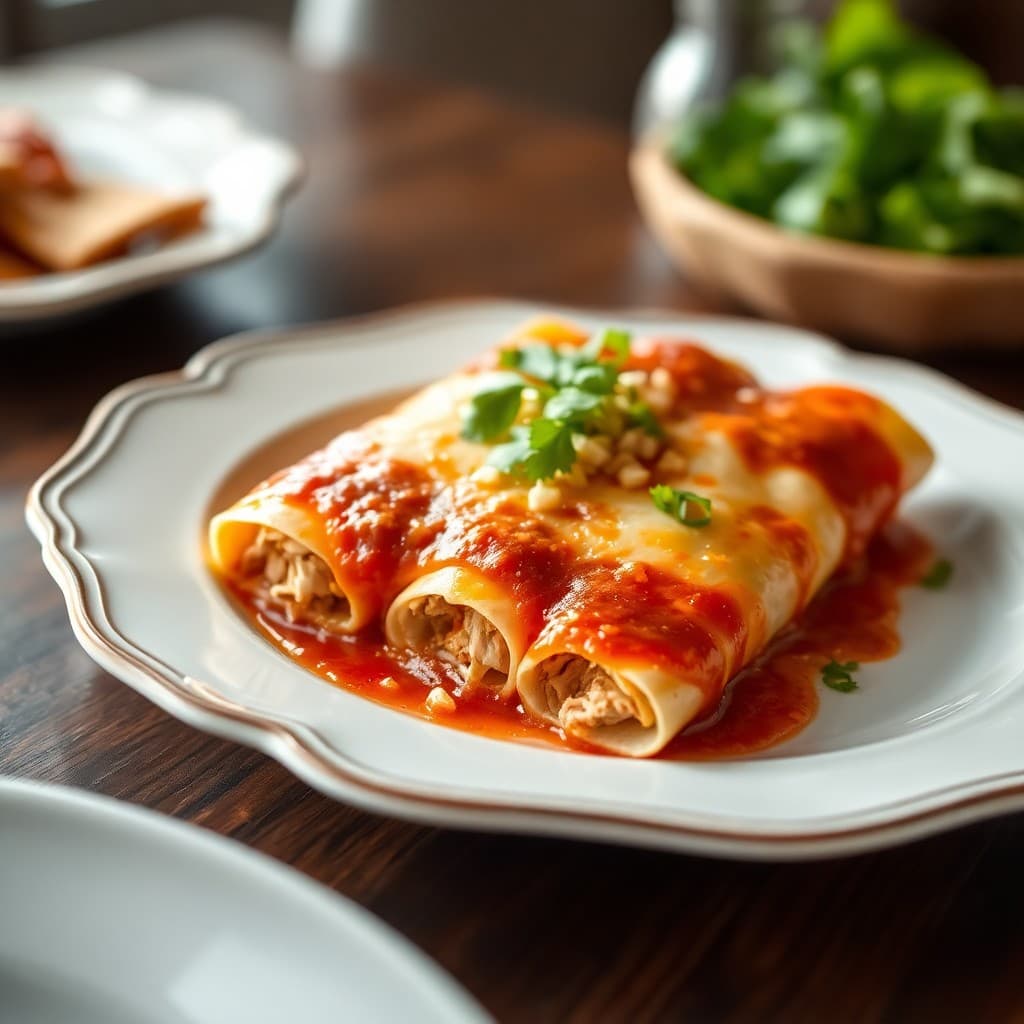 Mexican Chicken Enchiladas