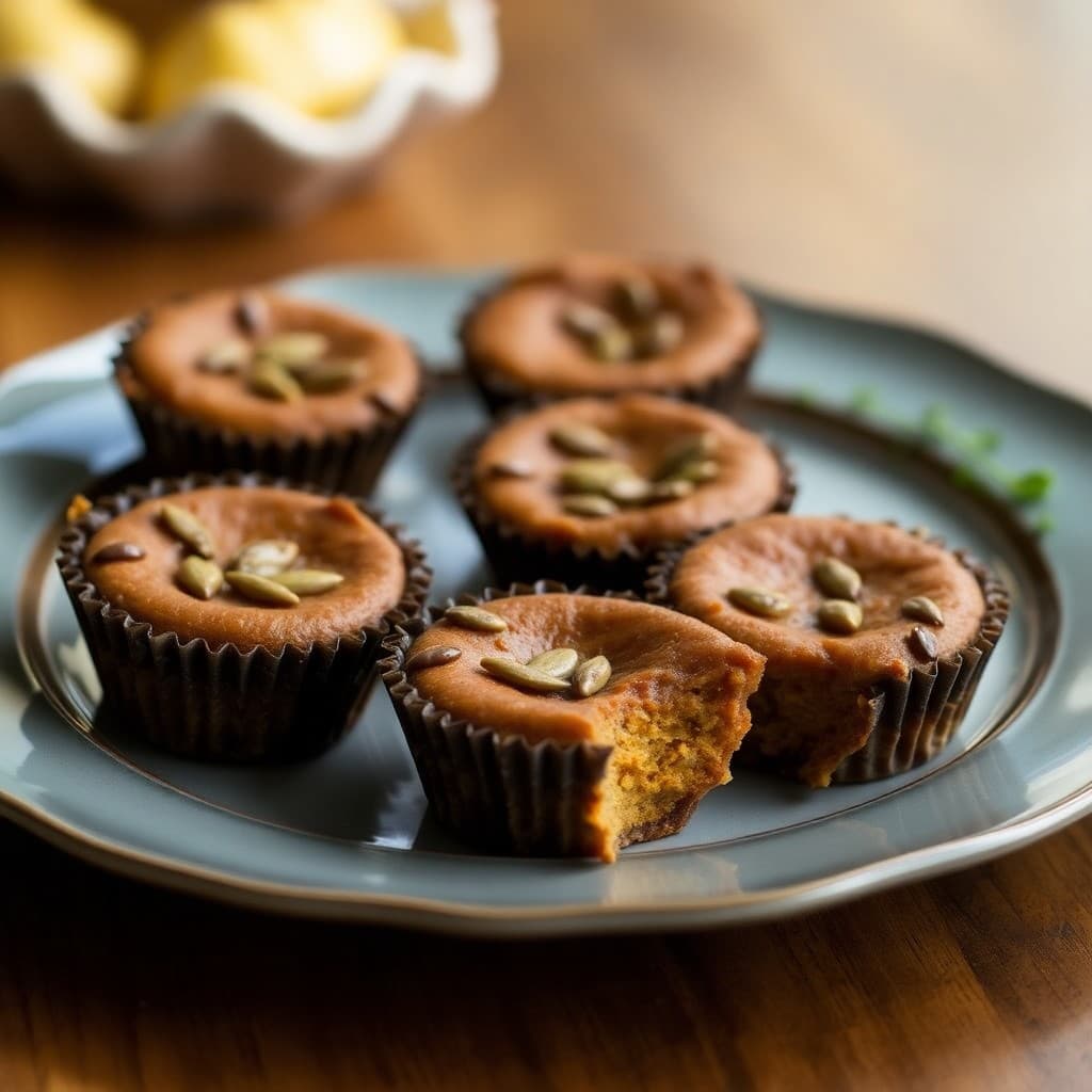 Roasted Pumpkin Seed Butter Cups