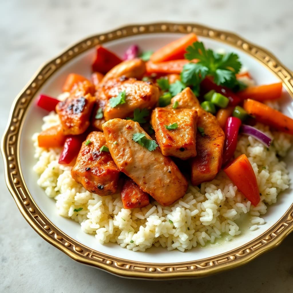 Honey-Lime Chicken Fajita Bowls