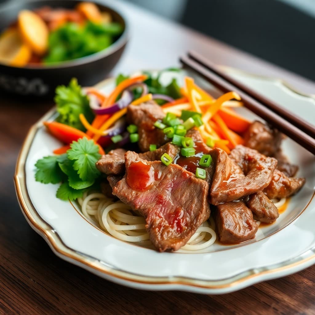 Vibrant Korean Beef Bowl