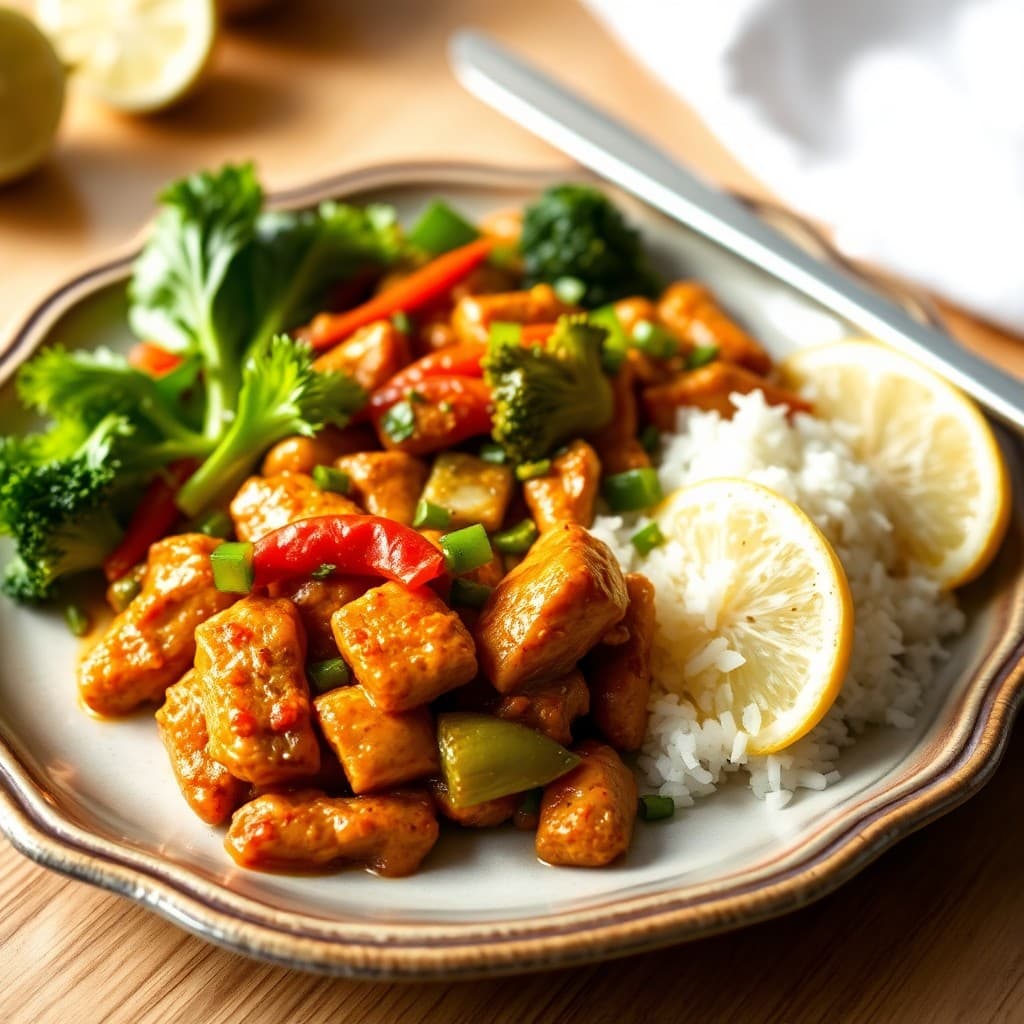 Spicy Peruvian Chicken Stir-Fry