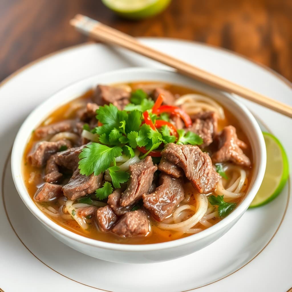 Vietnamese Beef Pho Bowls