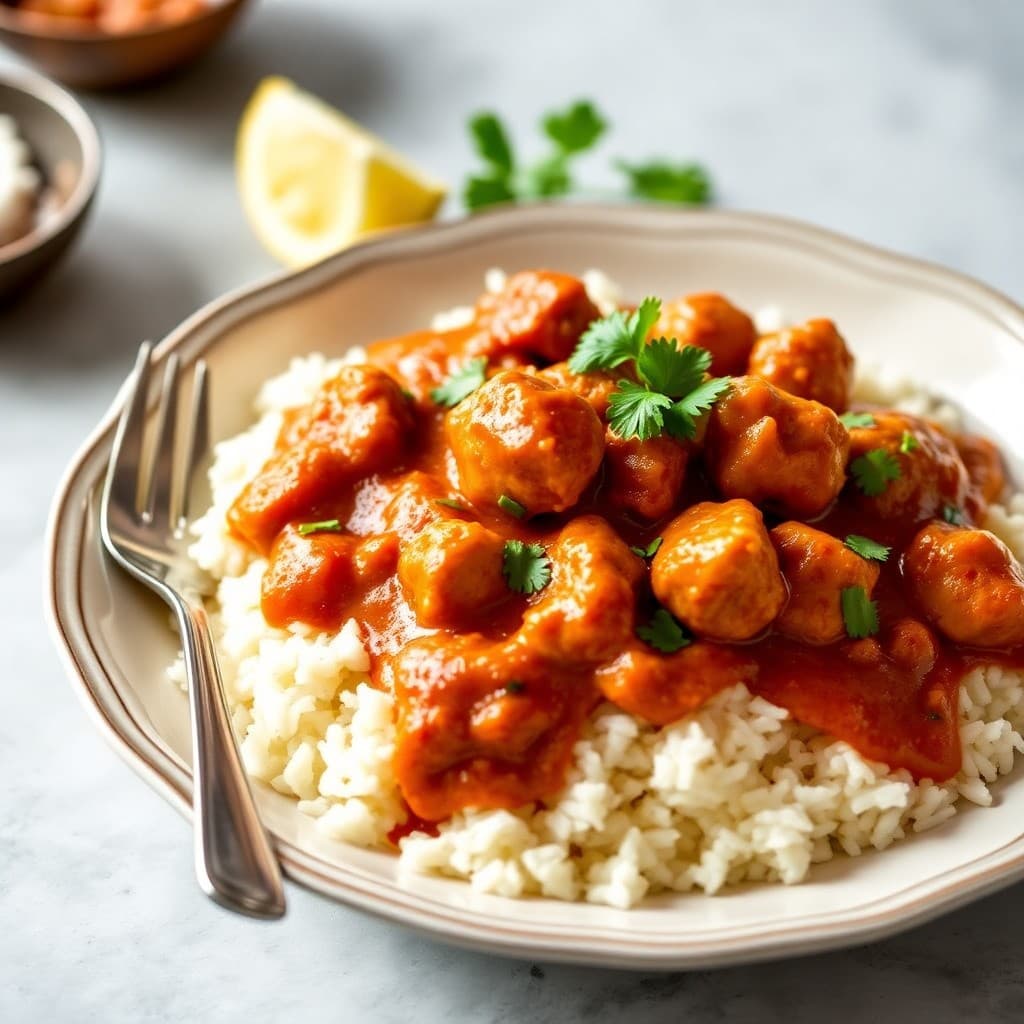 Zesty Chicken Tikka Masala Bowls