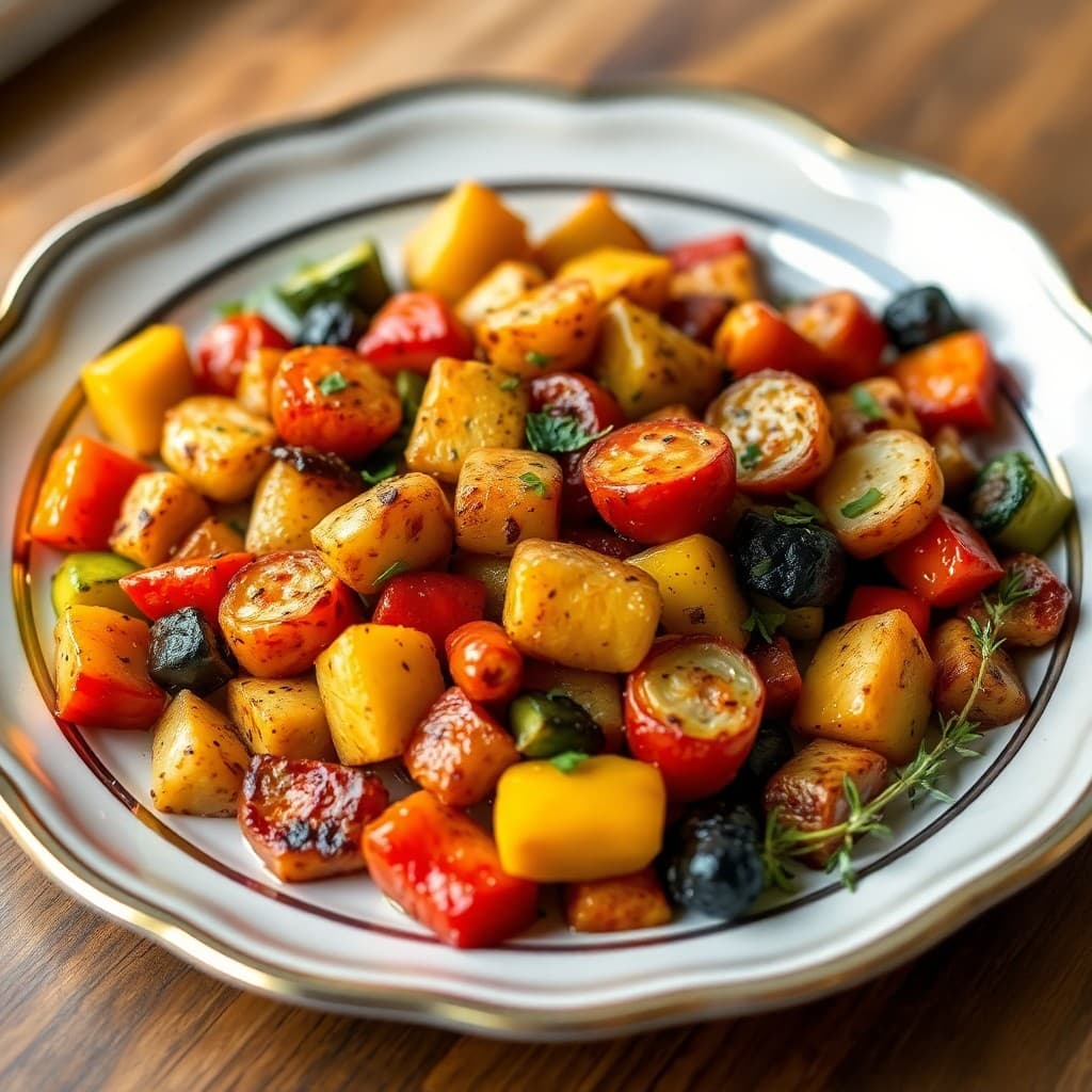 Mediterranean Roasted Vegetable Medley