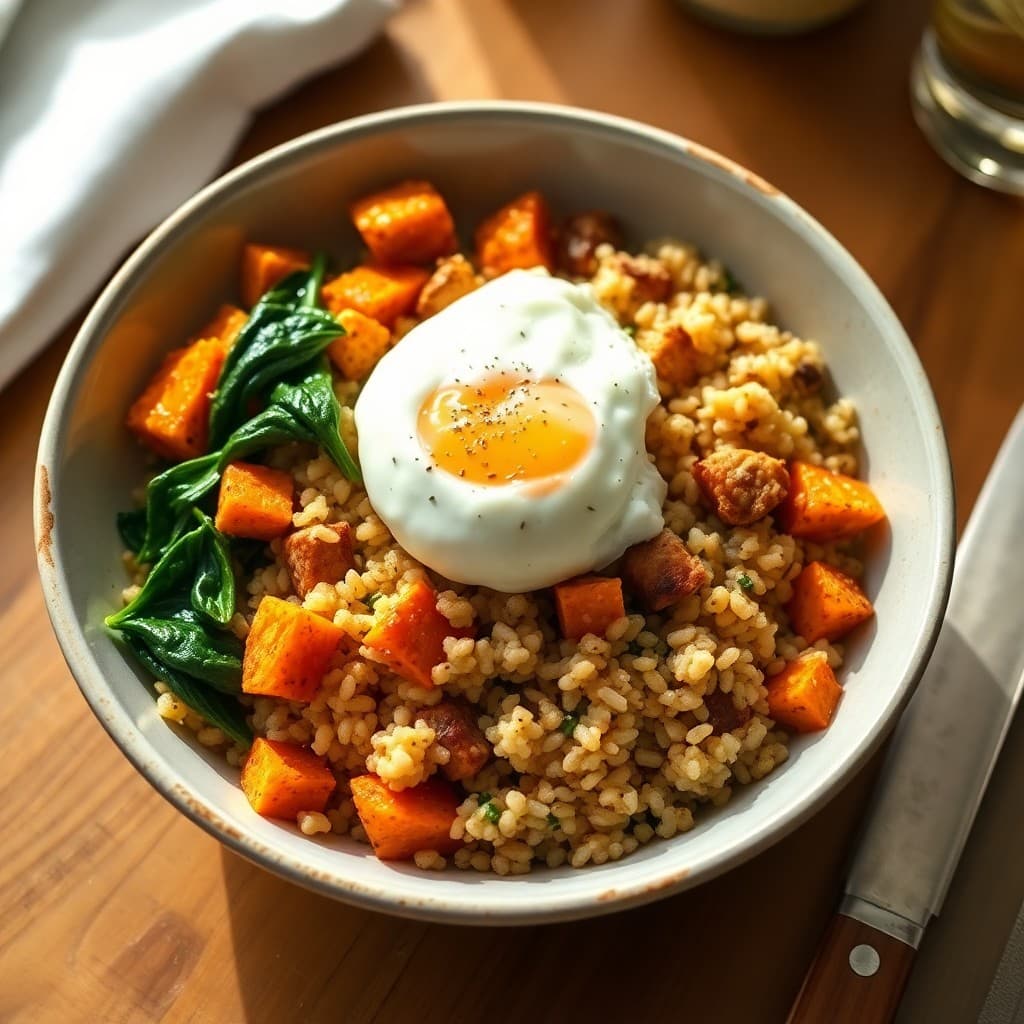 Sunrise Quinoa Breakfast Bowl