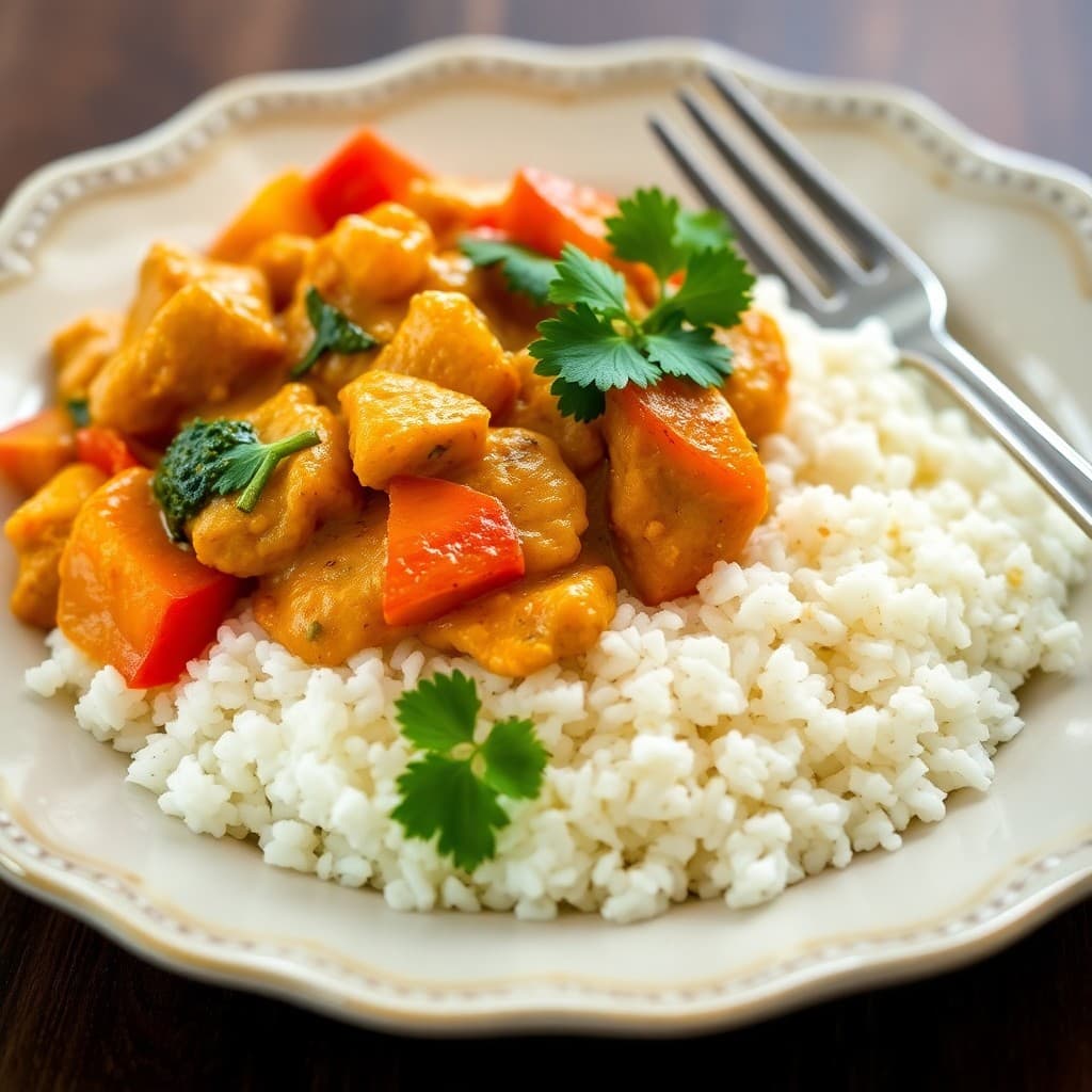 Pirate's Treasure Coconut Curry Chicken