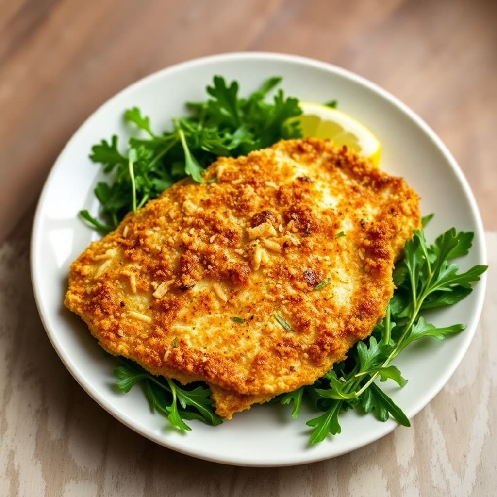 Parmesan-Crusted Chicken Milanese