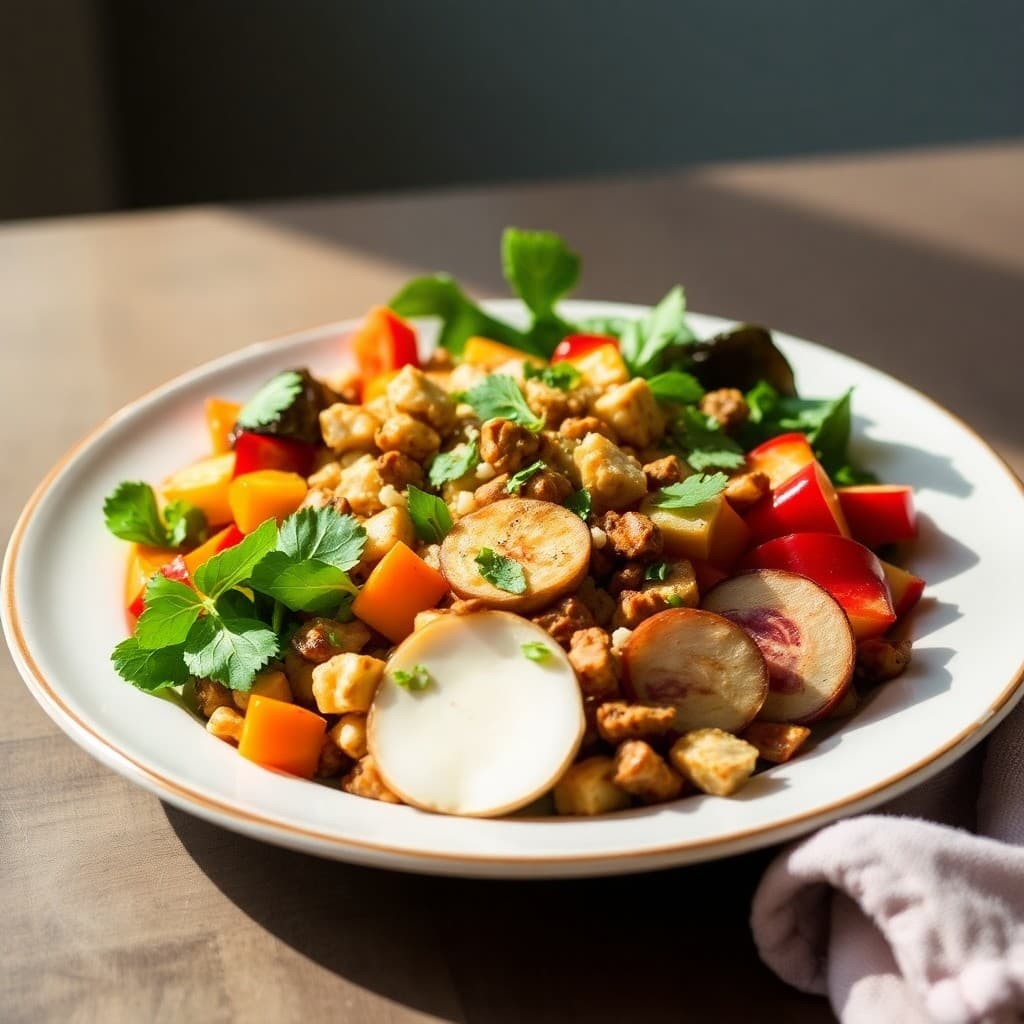 Autumn Harvest Protein-Packed Buddha Bowl