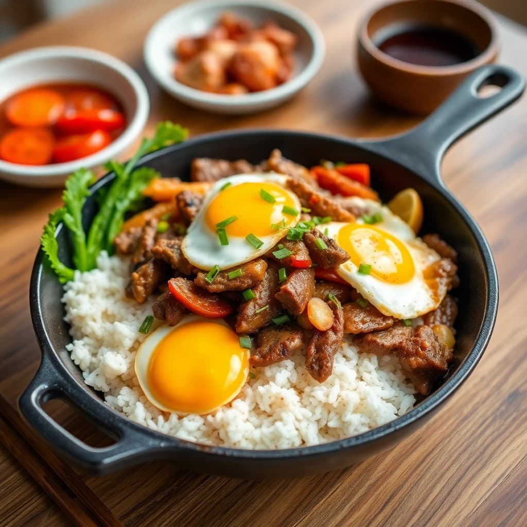 Korean Bulgogi Breakfast Skillet