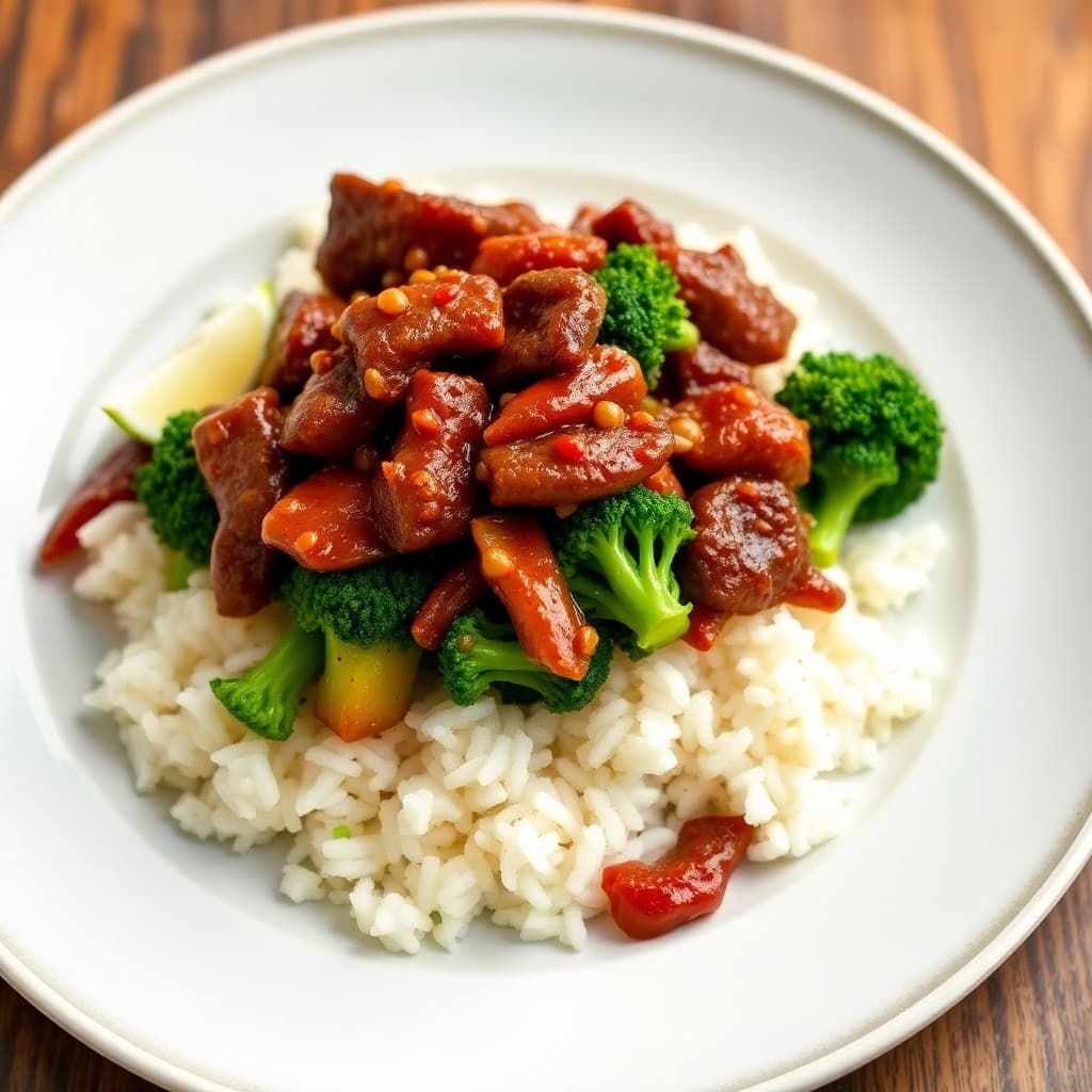 Sizzling Szechuan Beef & Broccoli Stir-Fry