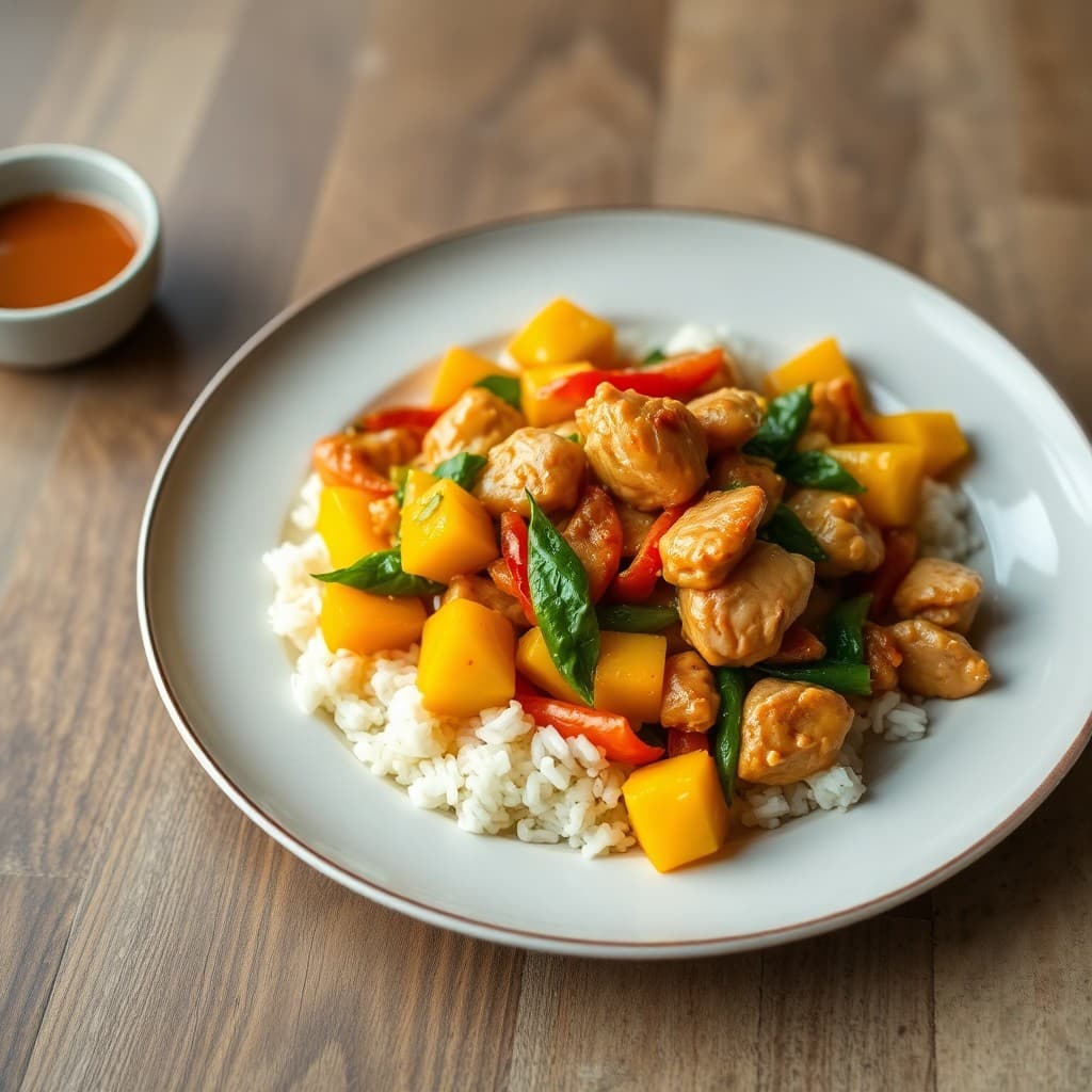 Sizzling Mango Chicken Stir-Fry