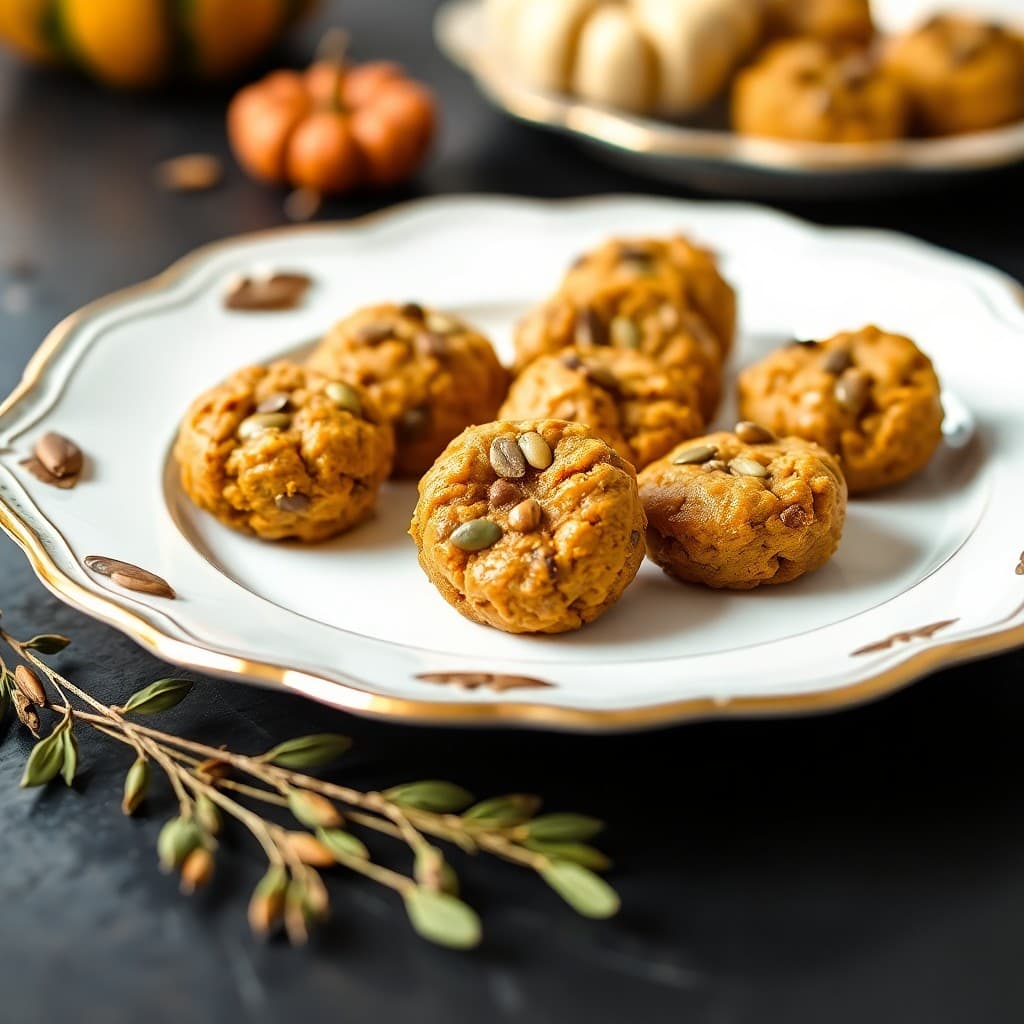 Pumpkin Seed Butter Bites