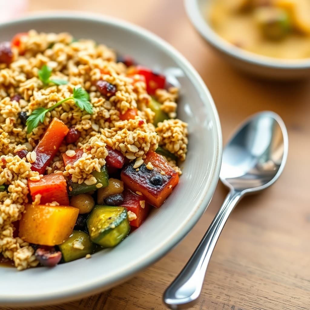 Baked Vegetable Crumble