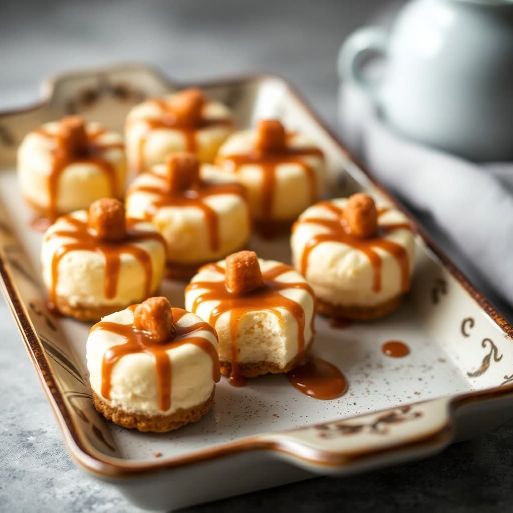 Spanish Churro Cheesecake Bites