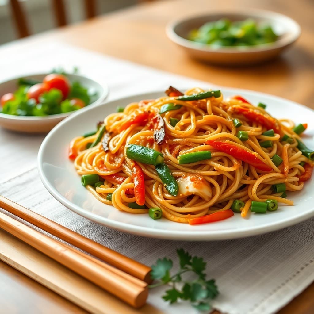 Chinese Vegetable Lo Mein