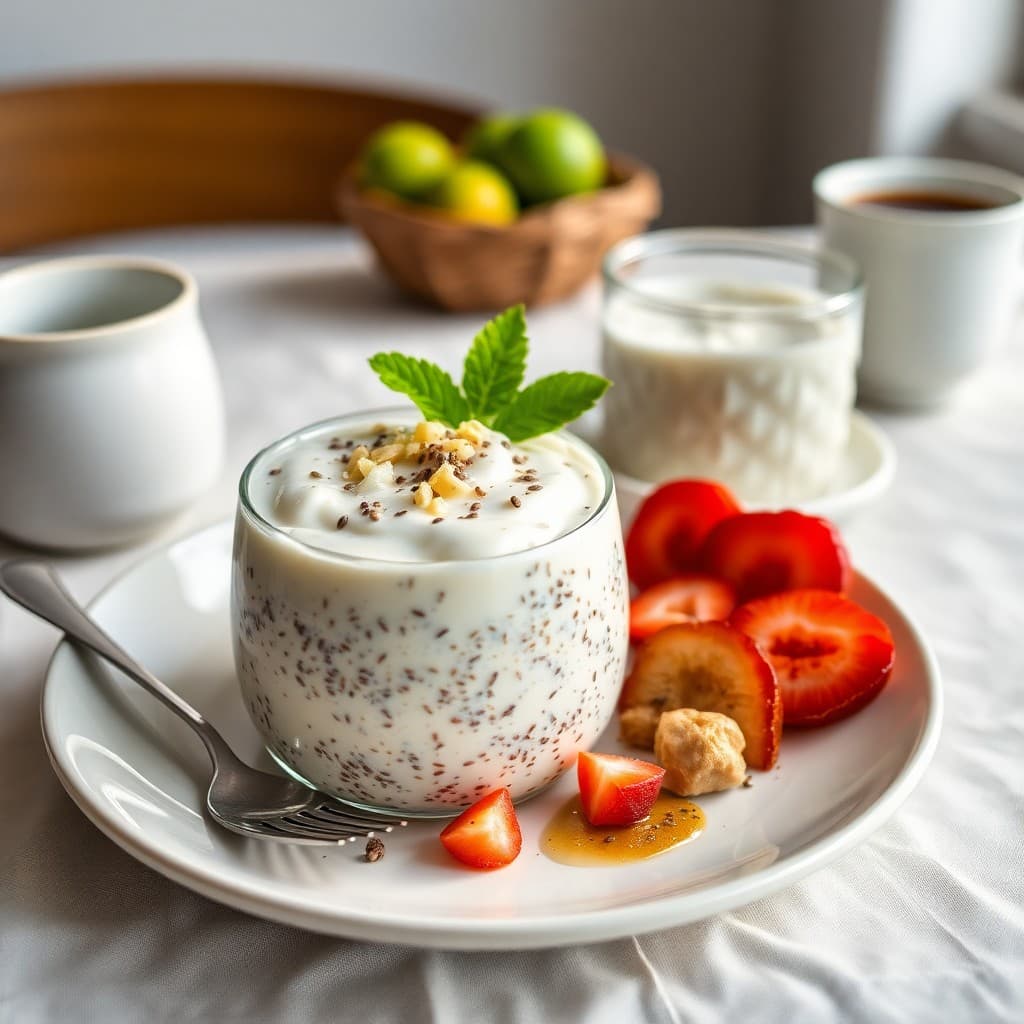 Thai Coconut Chia Pudding