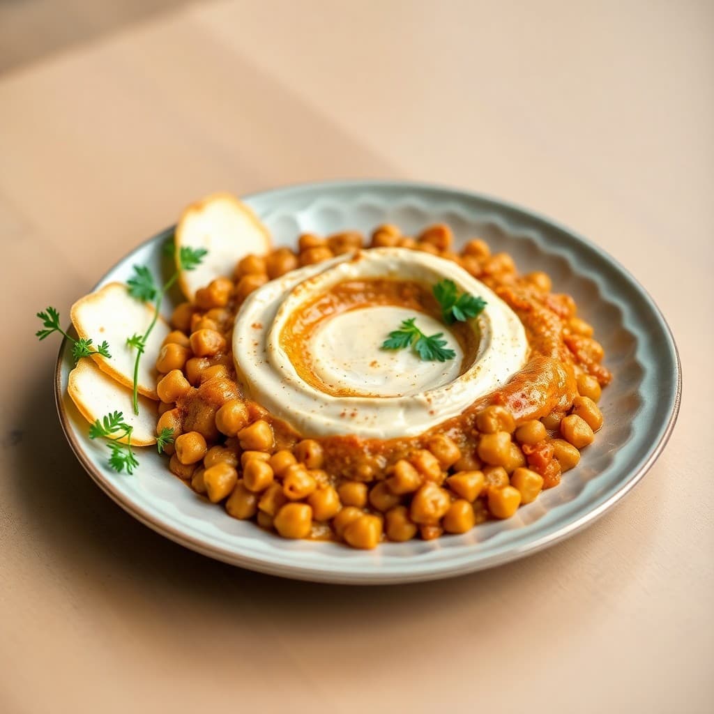 Moroccan Harira Chickpea Dip