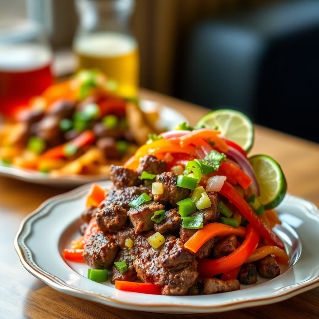 Sizzling Brazilian Steak Fajita Bowls