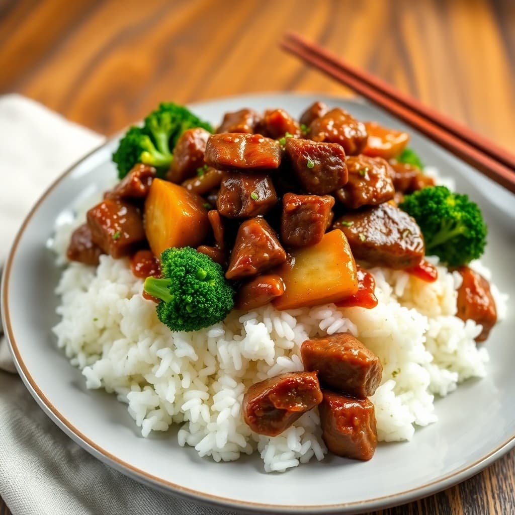 Korean Beef & Broccoli Stir-Fry