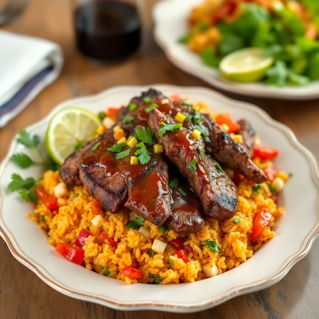 Chimichurri Steak Fajita Bowls
