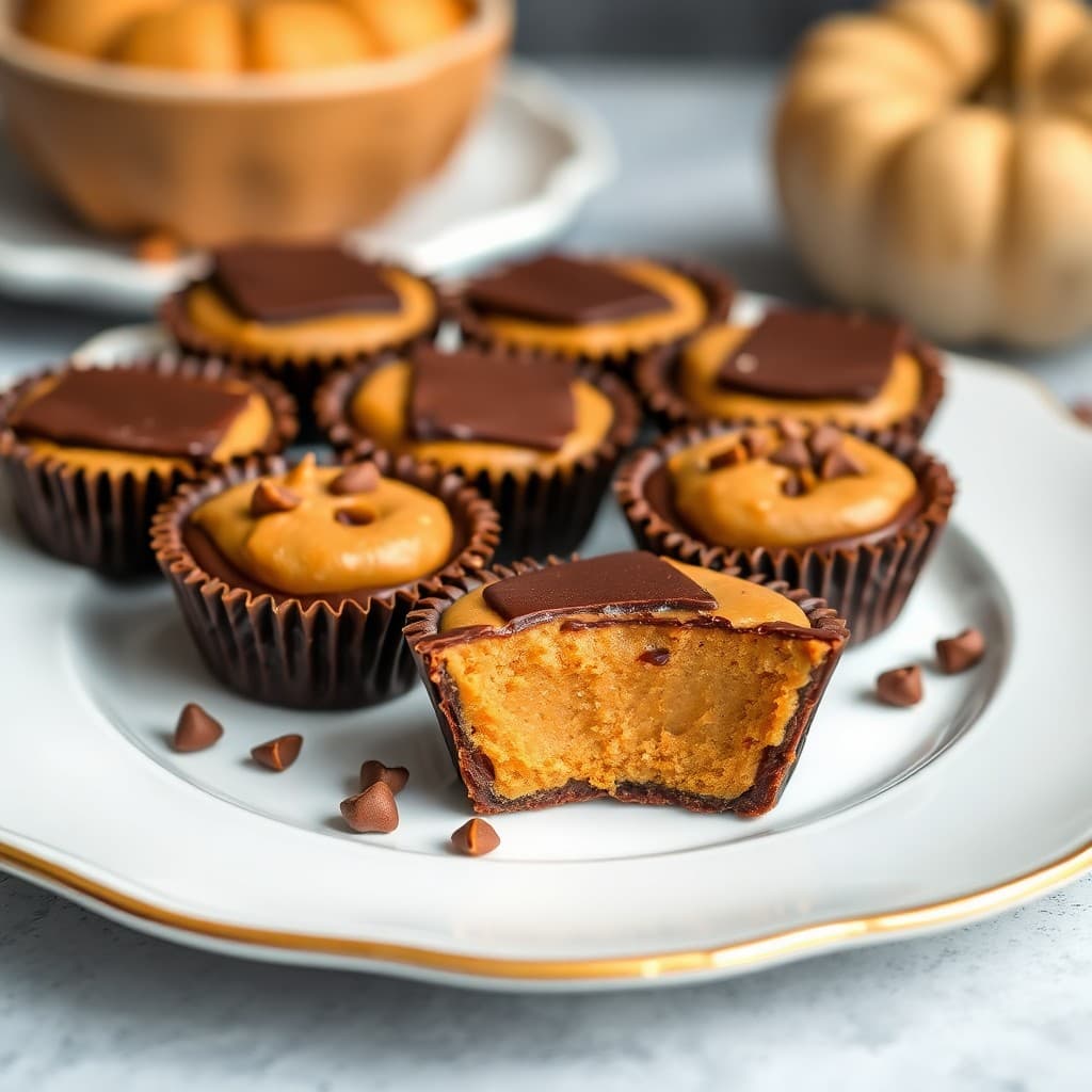 Autumn Keto Nut Butter Cups