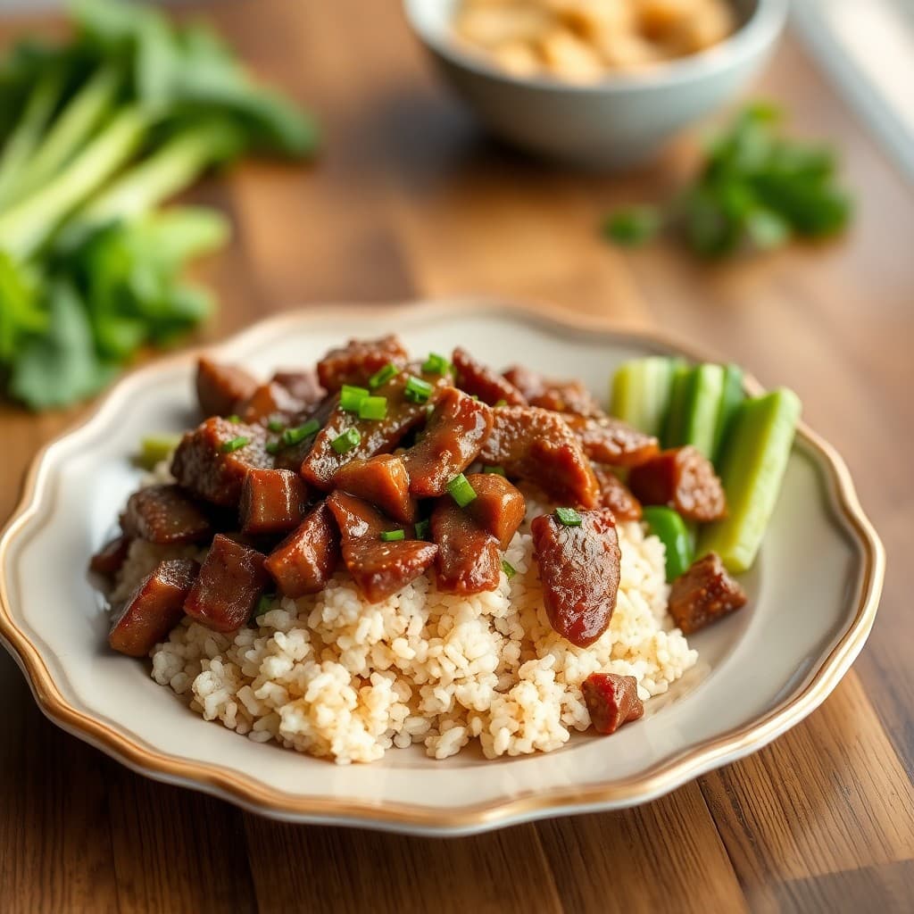 Sizzling Mongolian Beef Bowls