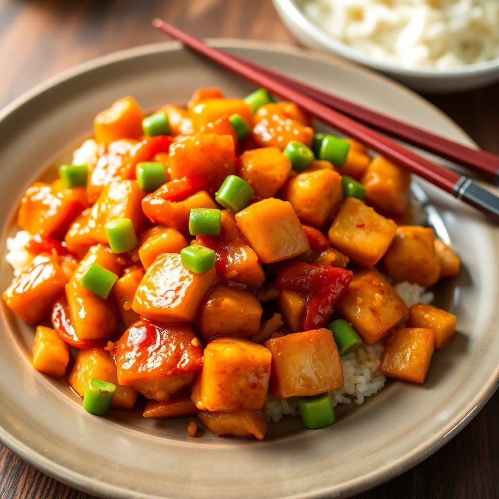 Kung Pao Chicken Stir-Fry
