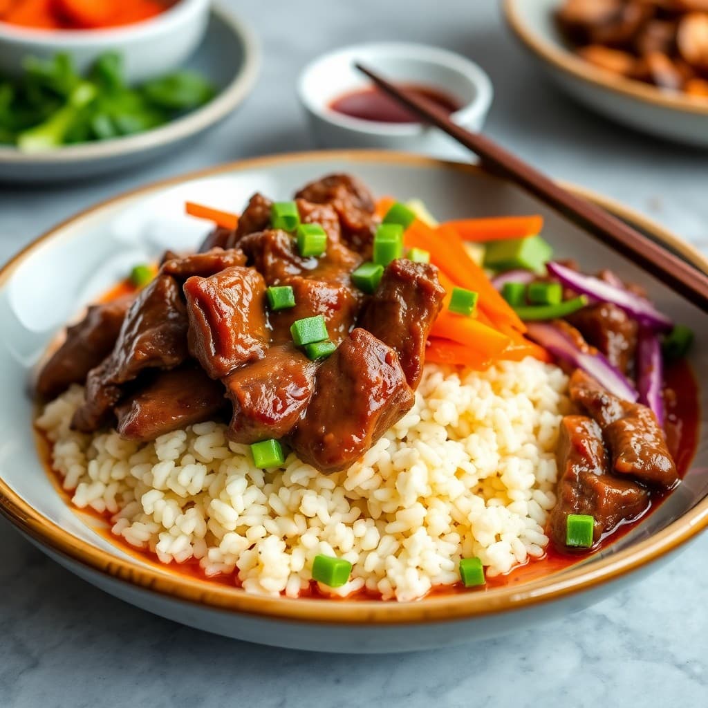 Vibrant Korean Beef Bulgogi Bowls
