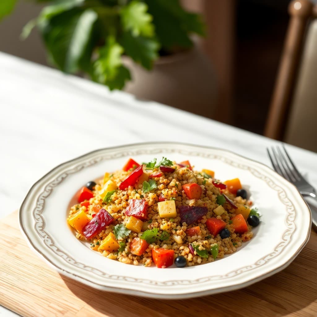 Autumn Harvest Quinoa Salad