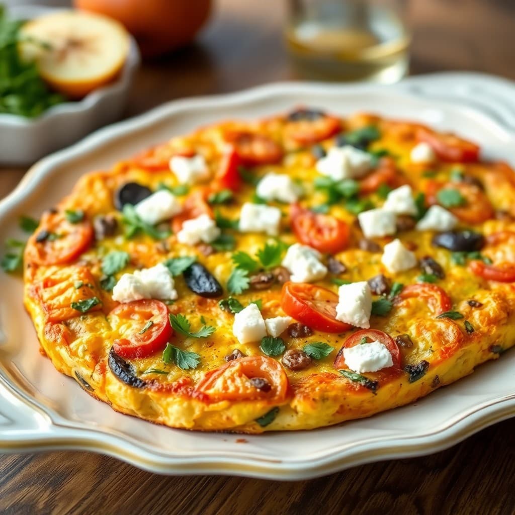 Aegean Sunrise Frittata