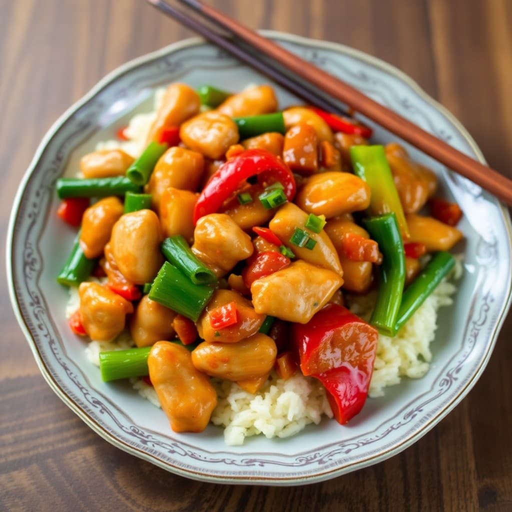 Spicy Szechuan Chicken Stir-Fry